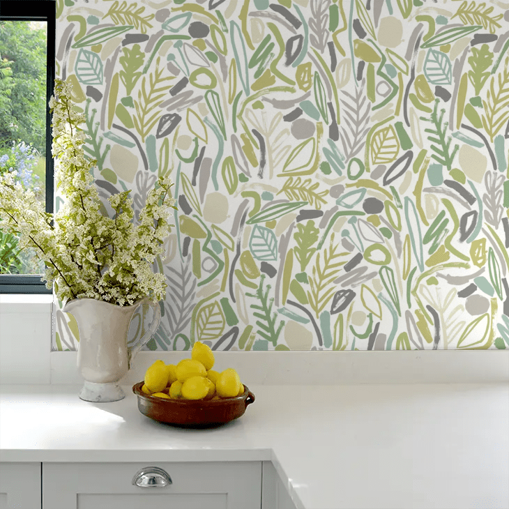 Verdure Wallpaper - Forest - Ohpopsi - GHS50146W - Premier Wallcovering
