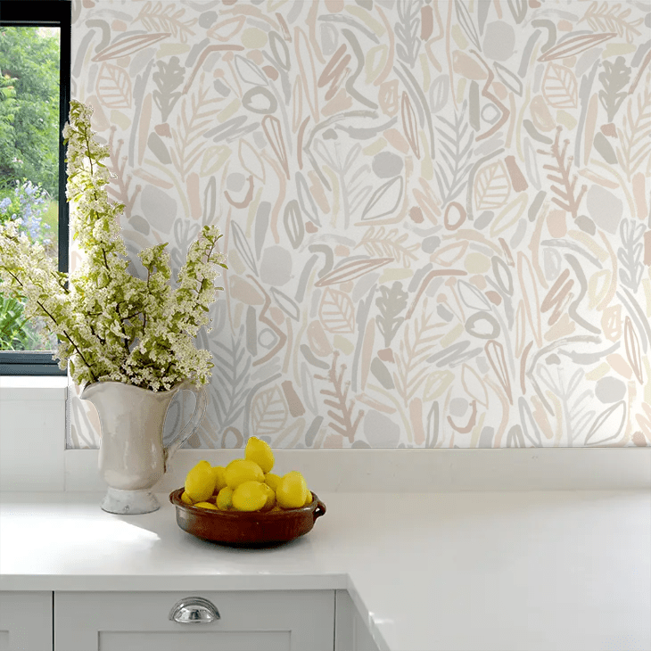 Verdure Wallpaper - Parchment - Ohpopsi - GHS50143W - Premier Wallcovering