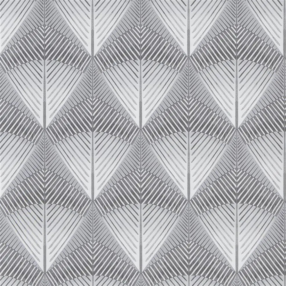 Veren Wallpaper - Graphite - Designers Guild - PDG1032/02 - Premier Wallcovering