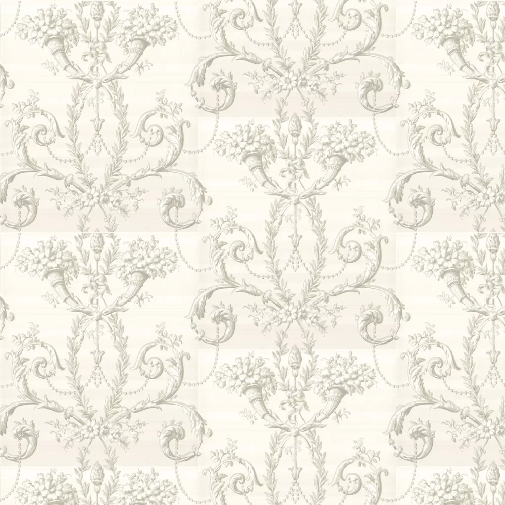 Versailles Wallpaper - Argent - Little Greene - 0284VEARGEN - Premier Wallcovering