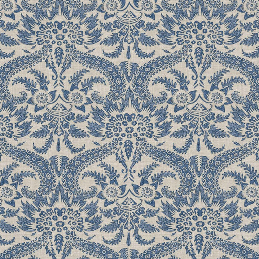 Versailles Wallpaper - Blue - Warner House - Premier Wallcovering