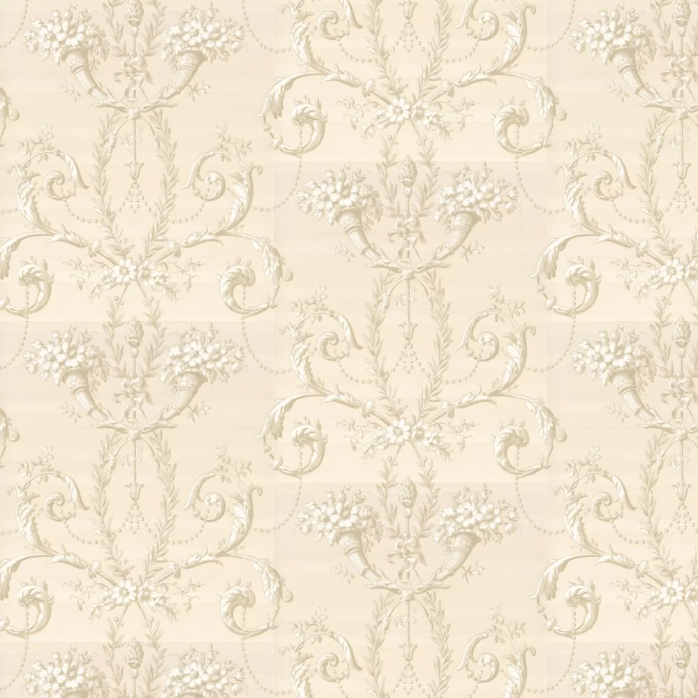 Versailles Wallpaper - Dark Pearl - Little Greene - 0284VEDARKP - Premier Wallcovering