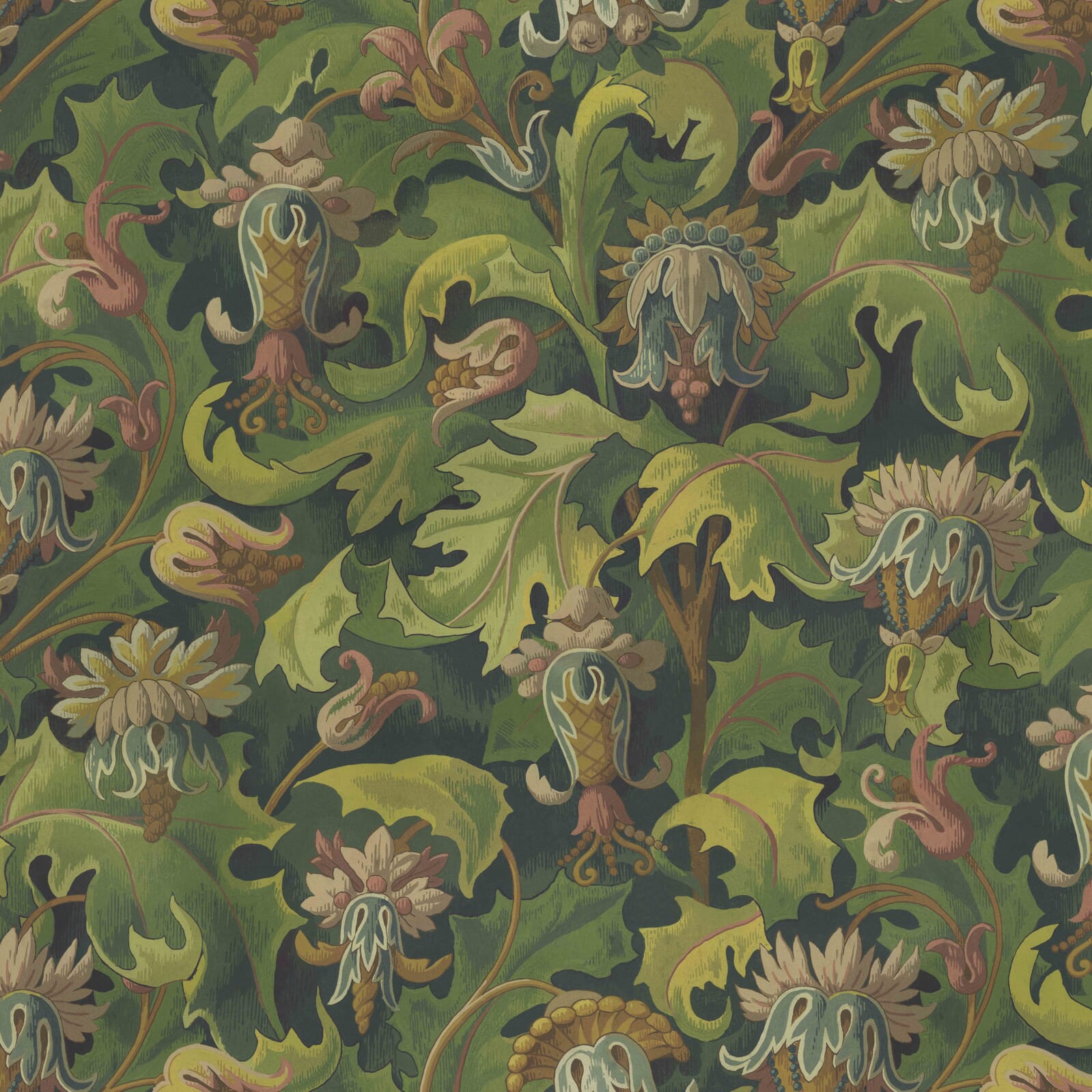 Vespertine Wallpaper - House of Hackney - 1 - WA - VSP - DI - VER - XXX - Premier Wallcovering