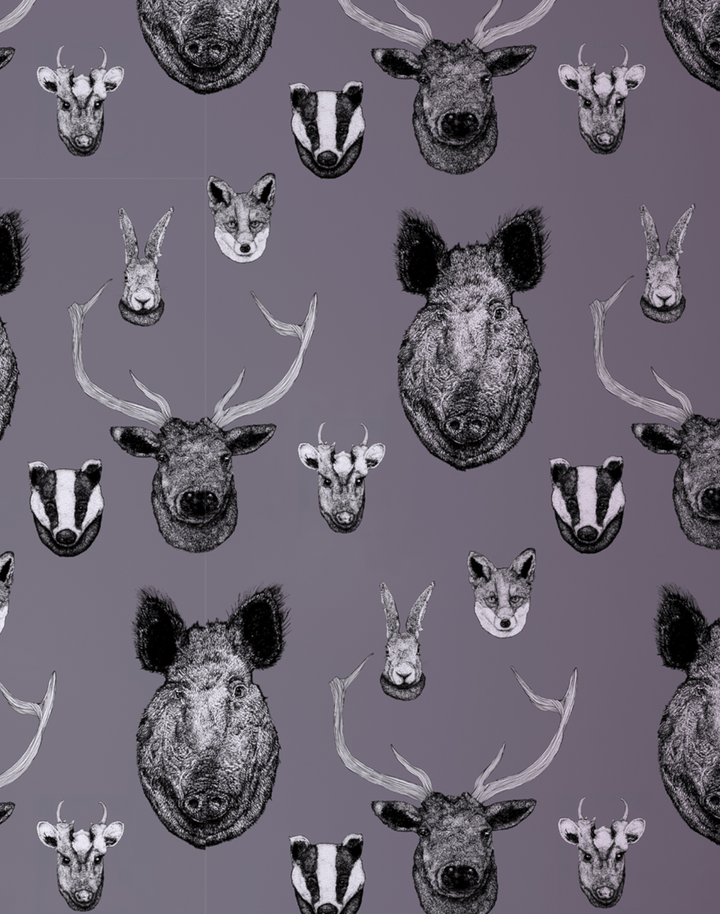 Vestige Wallpaper - Grey - The Graduate Collection - LB1VEWALGRY - Premier Wallcovering