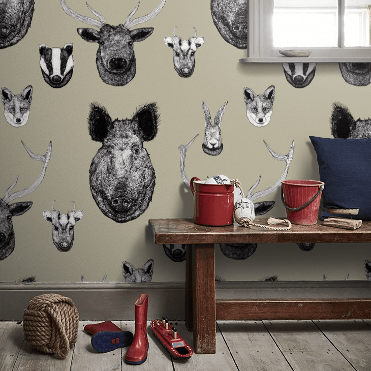 Vestige Wallpaper - Pistachio - The Graduate Collection - LB1VEWALPIST - Premier Wallcovering