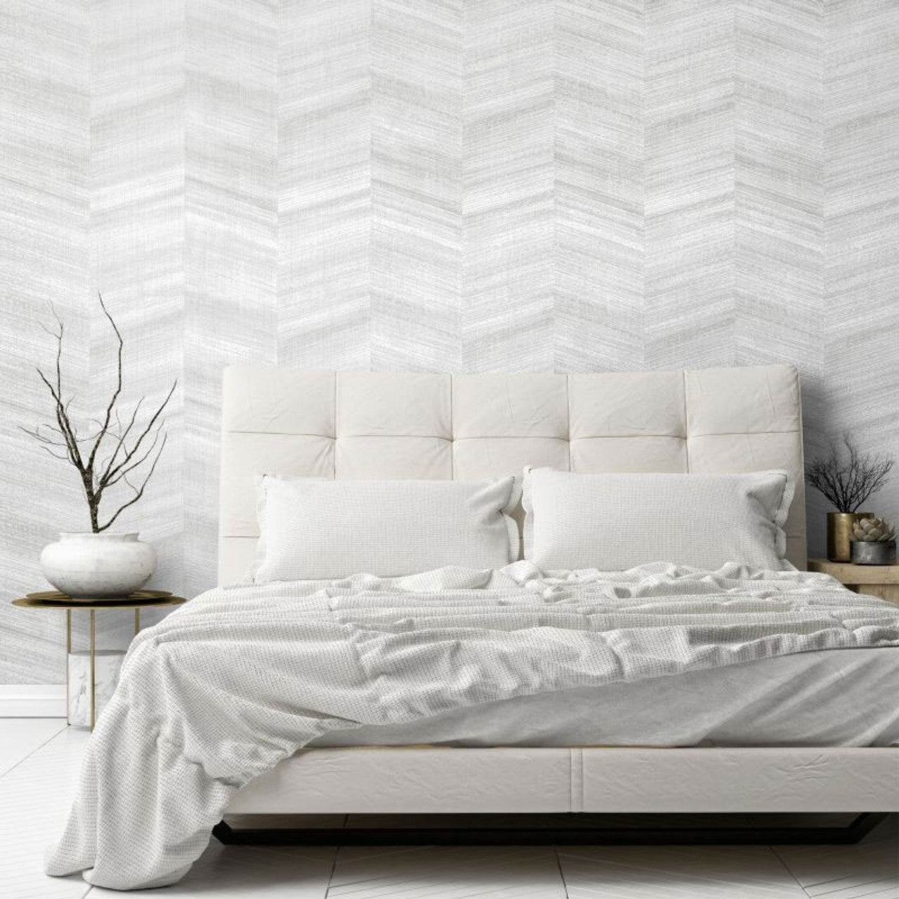Vetro Salt Allspice Wallpaper - Grey - Hohenberger - 81326 - Premier Wallcovering