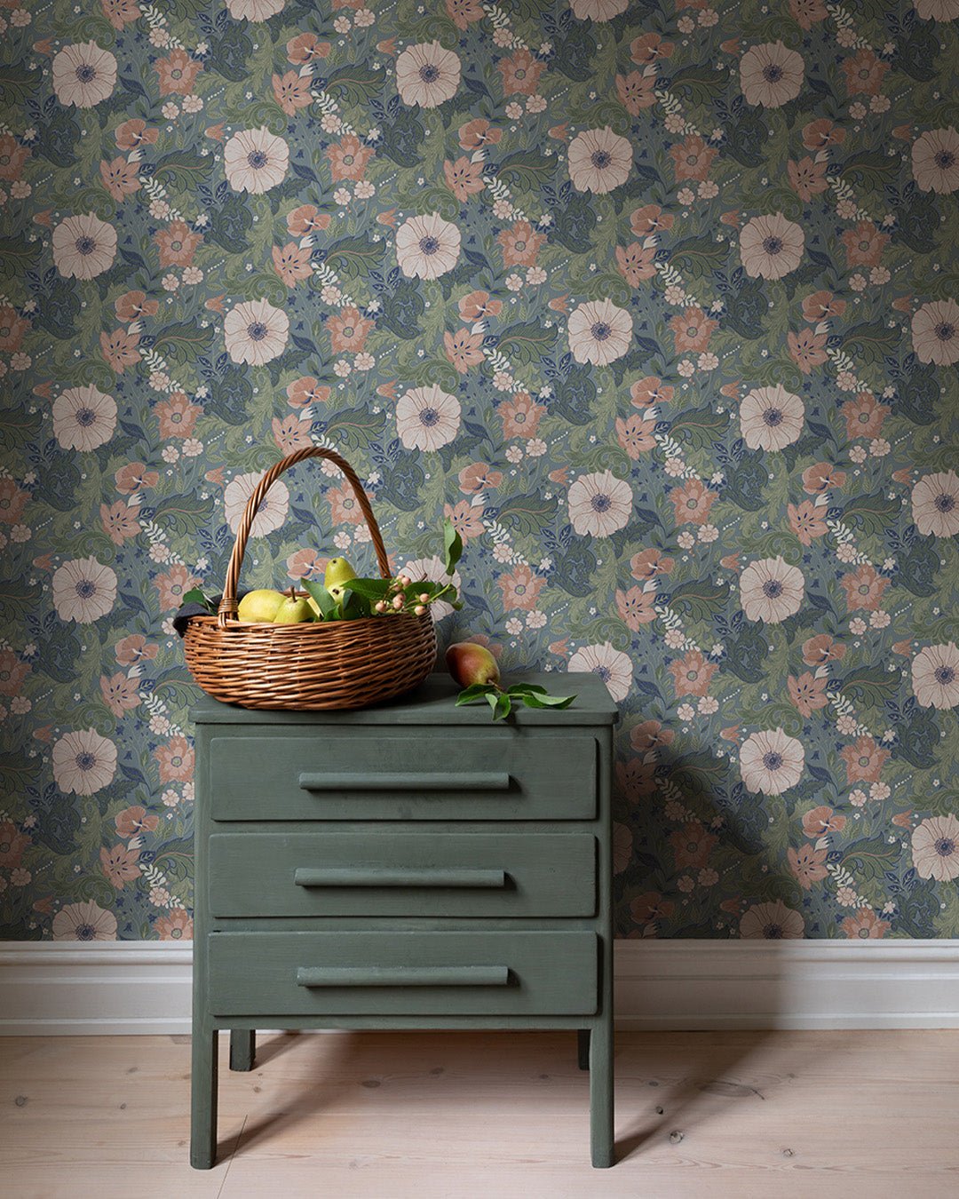 Victor Wallpaper - Blue - Midbec - 13112 - Premier Wallcovering
