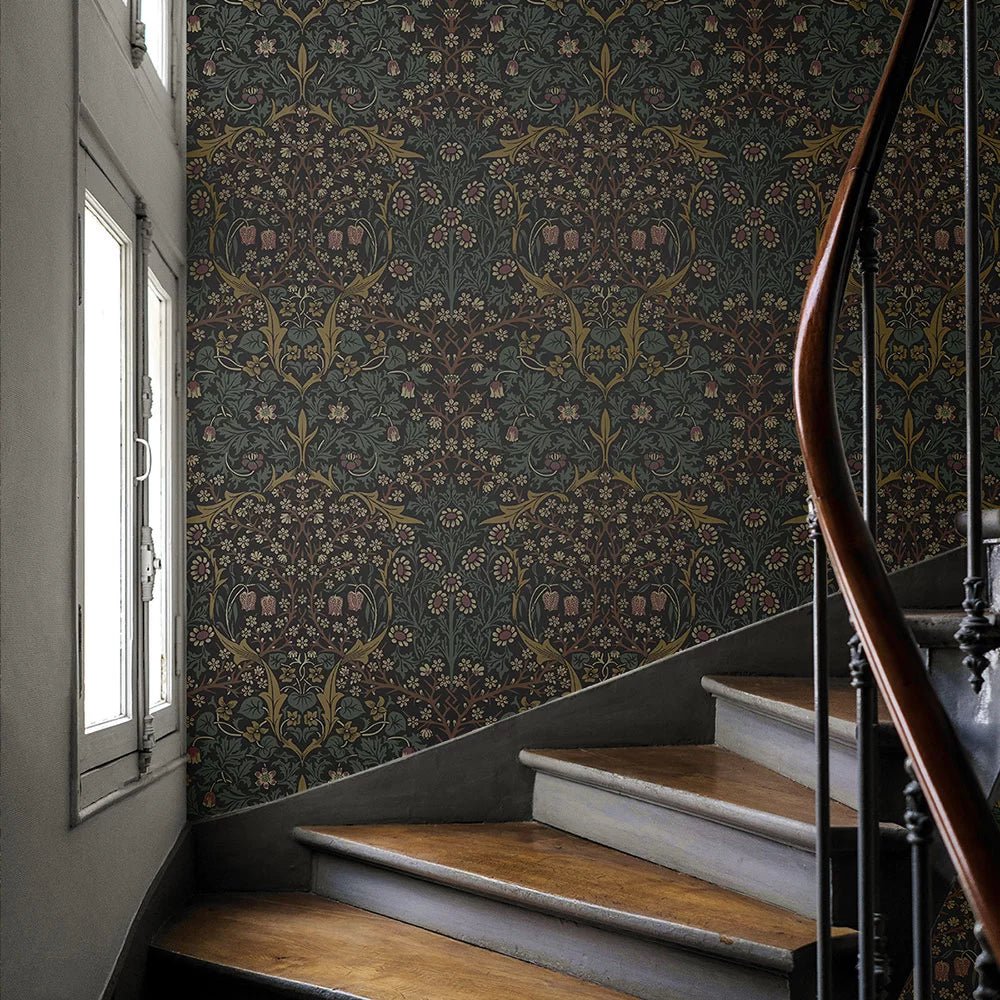 Victorian Garden Wallpaper - Blacksmith & Cliffside - NextWall - NW44516 - Premier Wallcovering