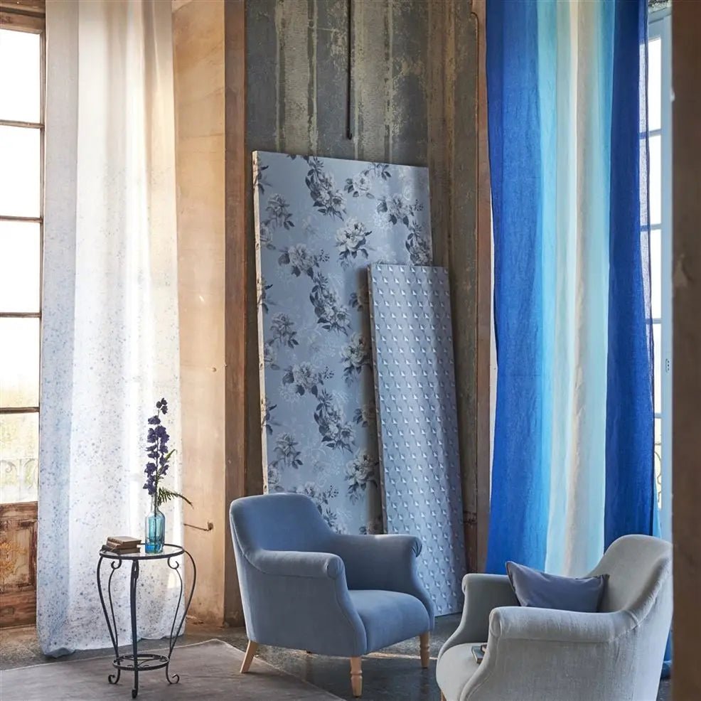 Victorine Wallpaper - Cornflower - Designers Guild - PDG1051/03 - Premier Wallcovering