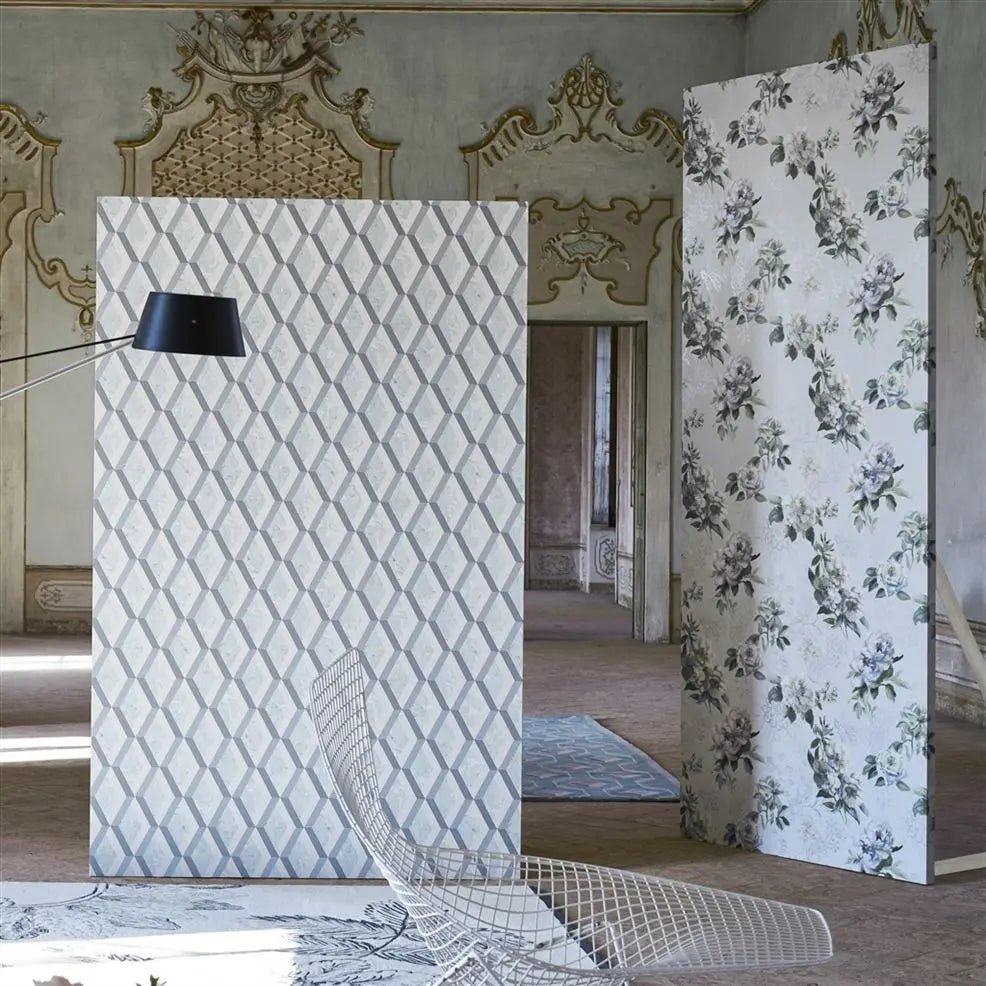 Victorine Wallpaper - Cloud - Designers Guild - PDG1051/02 - Premier Wallcovering