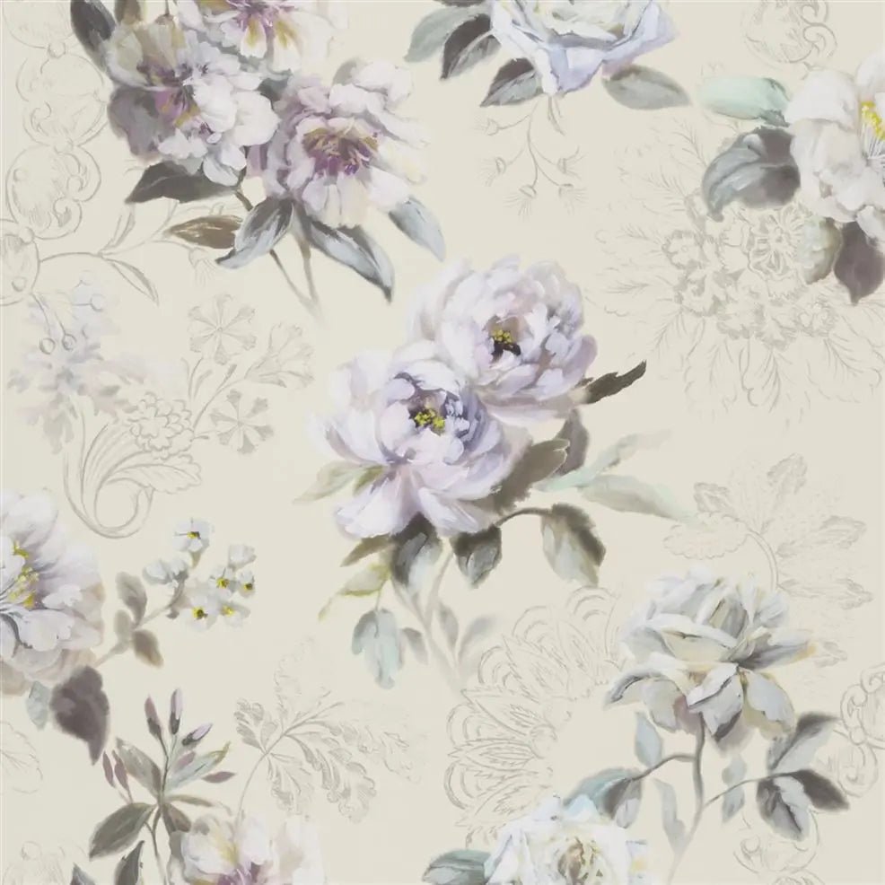 Victorine Wallpaper - Vanilla - Designers Guild - PDG1051/01 - Premier Wallcovering