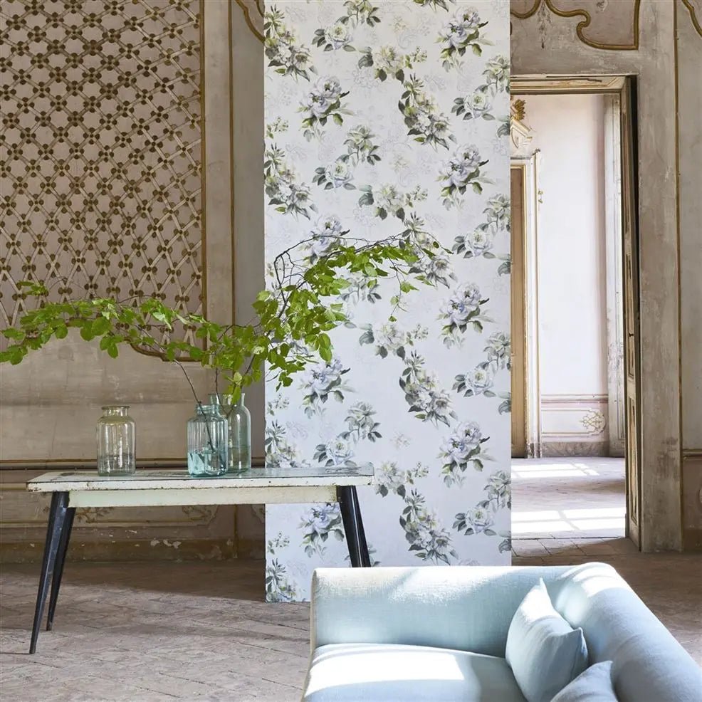 Victorine Wallpaper - Cloud - Designers Guild - PDG1051/02 - Premier Wallcovering