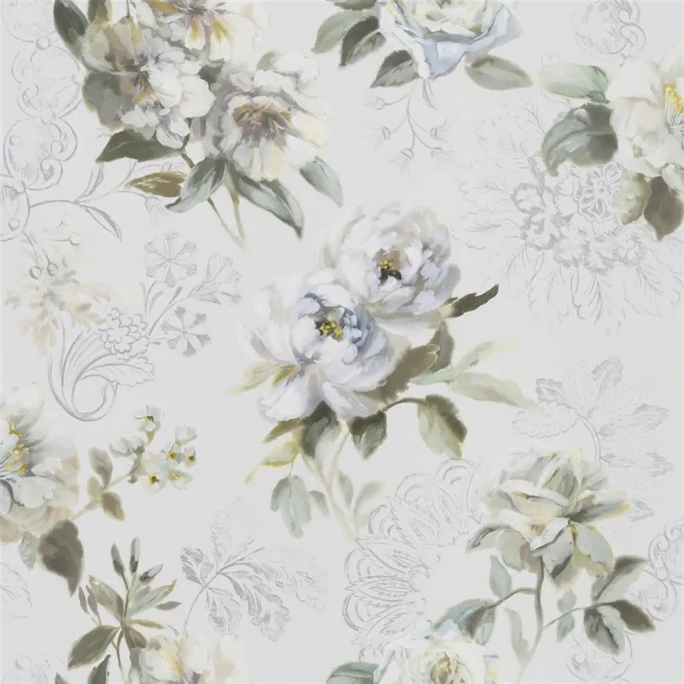 Victorine Wallpaper - Cloud - Designers Guild - PDG1051/02 - Premier Wallcovering
