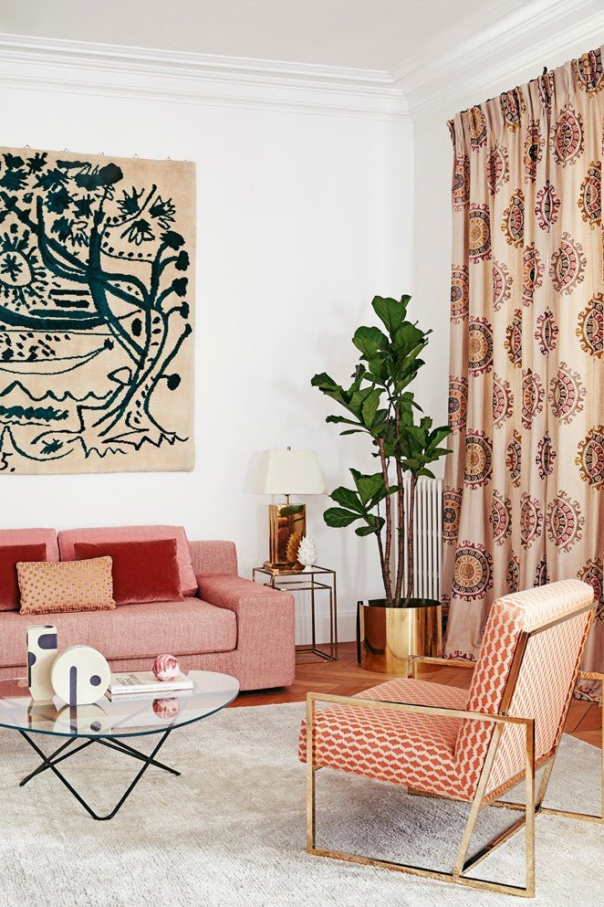 Villars Fabric - Celeste - Manuel Canovas - M4008-01 - Premier Wallcovering