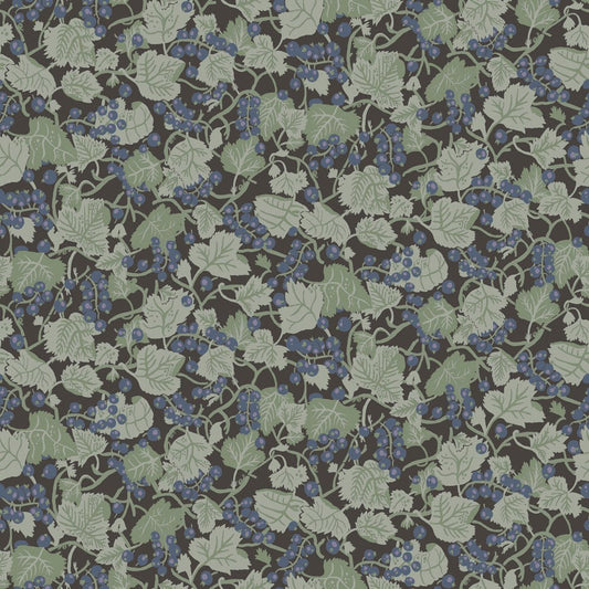 Vinbärsplock Wallpaper - Green - Midbec - 26020 - Premier Wallcovering