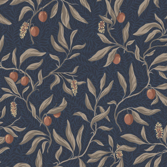 Vinnie Wallpaper - Classic Blue - Sandberg - S10224 - Premier Wallcovering