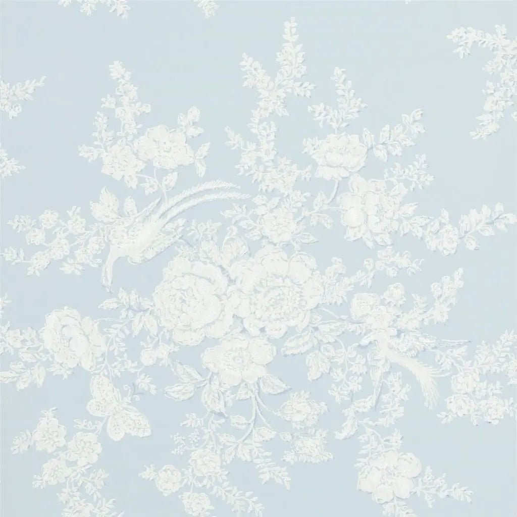Vintage Dauphine Wallpaper - Sky - Ralph Lauren - PRL028/04 - Premier Wallcovering