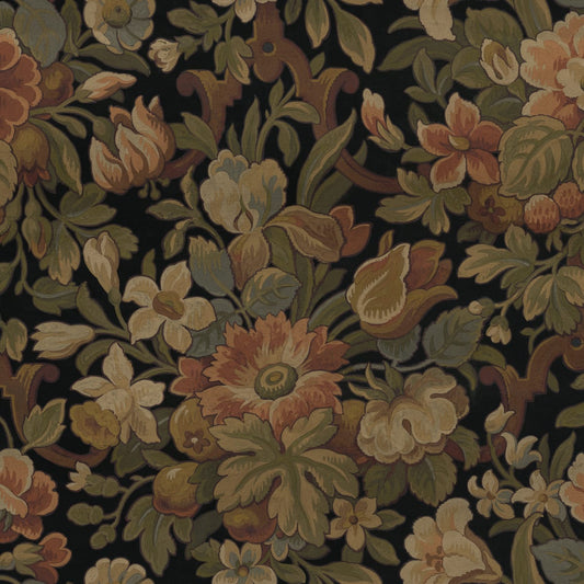 Vintage Garden Wallpaper - Ivory - Rebel Walls - R19268 - Premier Wallcovering