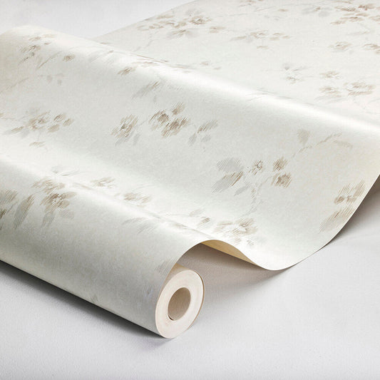 Vintage Rose Wallpaper - Neutral - Boråstapeter - 4258 - Premier Wallcovering