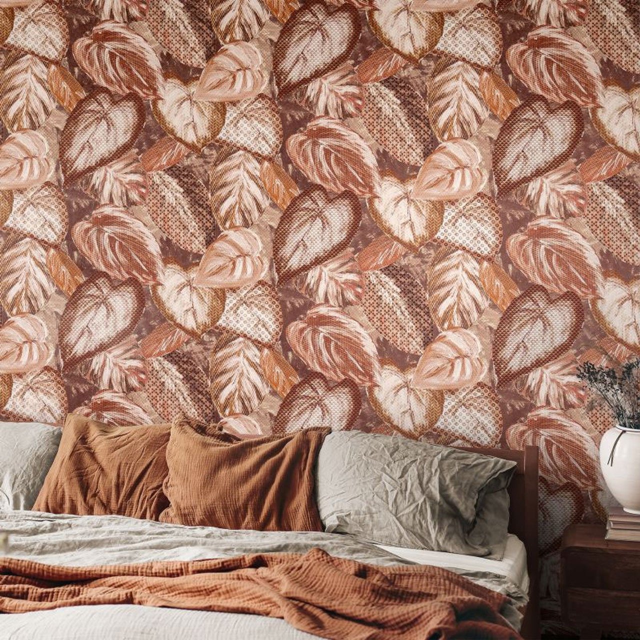 Vita Pepper Wallpaper - Curcuma - Hohenberger - 81346 - Premier Wallcovering