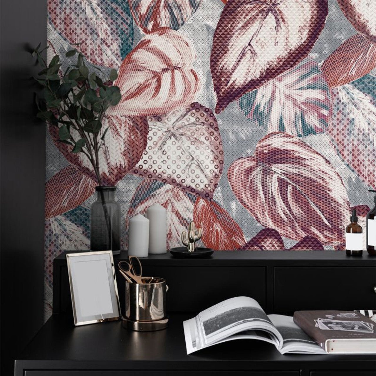 Vita Pepper Wallpaper - Saffron - Hohenberger - 81348 - Premier Wallcovering