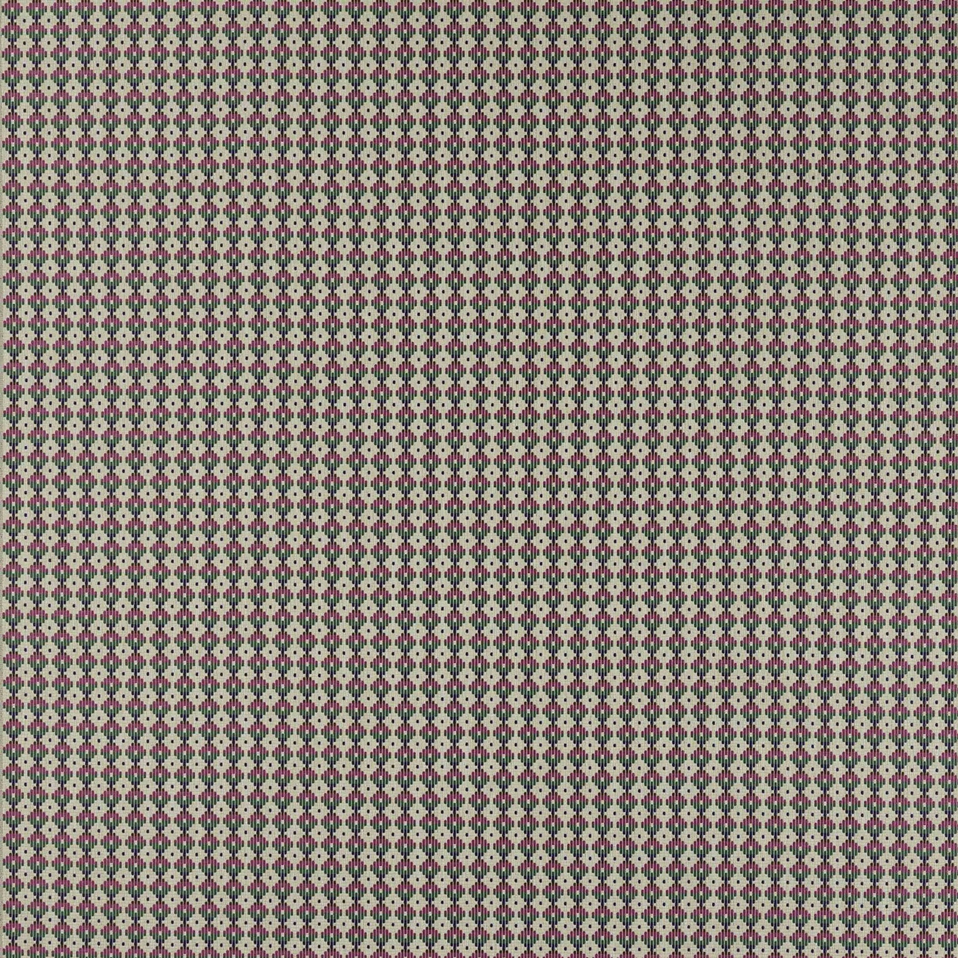 Vitoria Fabric - Fuchsia - Manuel Canovas - M4134-01 - Premier Wallcovering