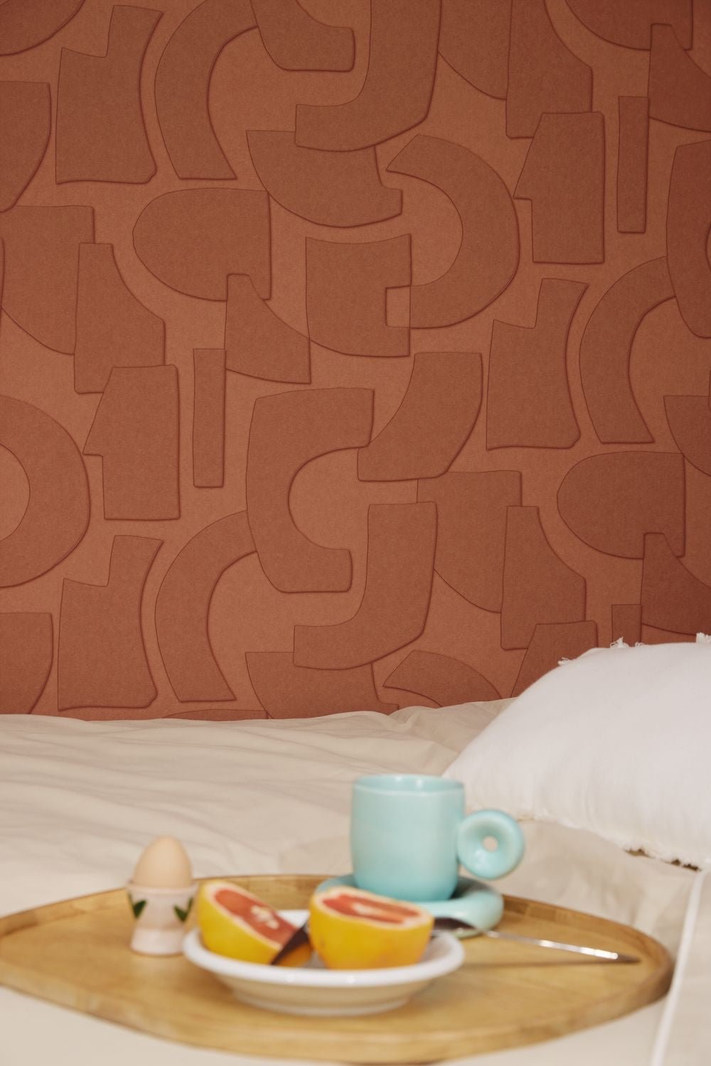 Volume Wallpaper - Sienne - Caselio - 106058009 - Premier Wallcovering