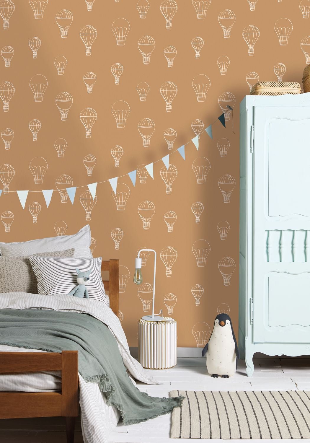 Voyager Wallpaper - Camel - Caselio - 103462025 - Premier Wallcovering