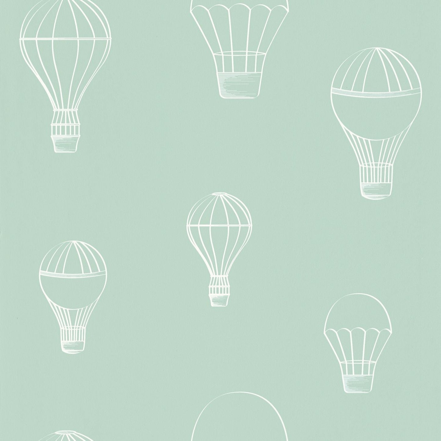 Voyager Wallpaper - Menthe - Caselio - 103467078 - Premier Wallcovering