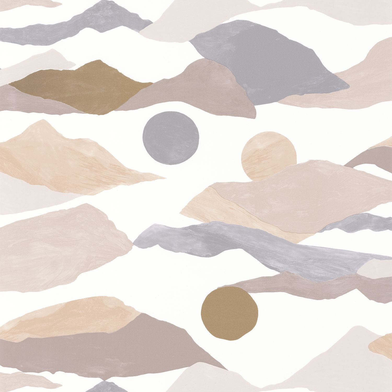 Voyages Wallpaper - Beige/ Taupe - Caselio - 102181129 - Premier Wallcovering