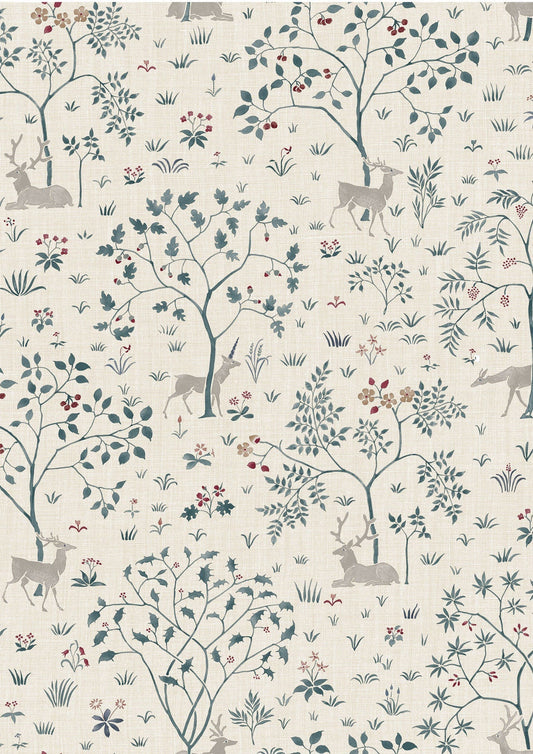 Voysey Park Wallpaper - Cluny - Lewis & Wood - Premier Wallcovering