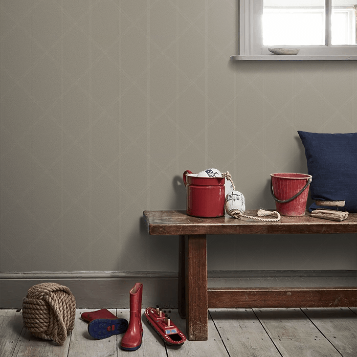Walcott Wallpaper - Greige - A Street Prints - FD26609 - Premier Wallcovering