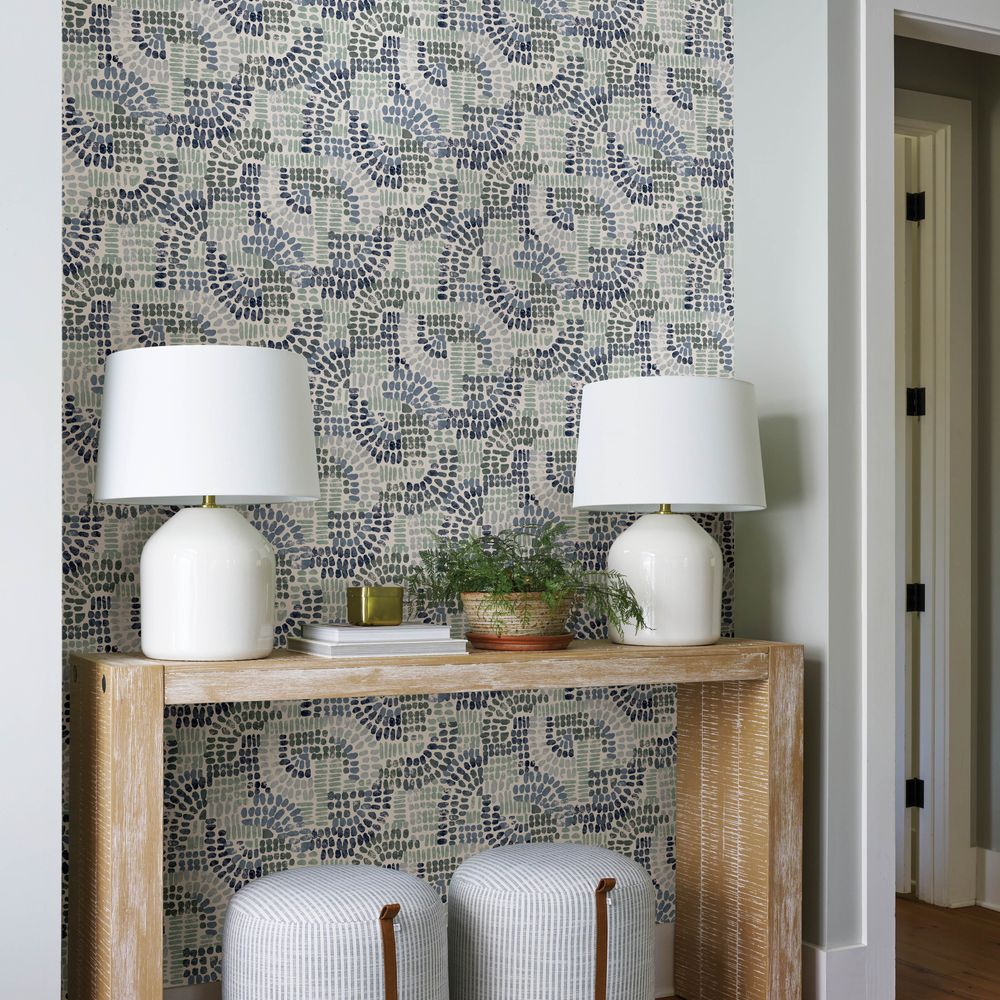 Wanderer Wallpaper - Blue / Grey - A Street Prints - FD27215 - Premier Wallcovering
