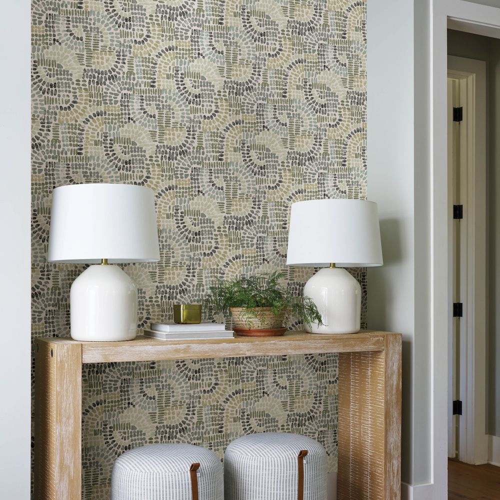 Wanderer Wallpaper - Green - A Street Prints - FD27217 - Premier Wallcovering