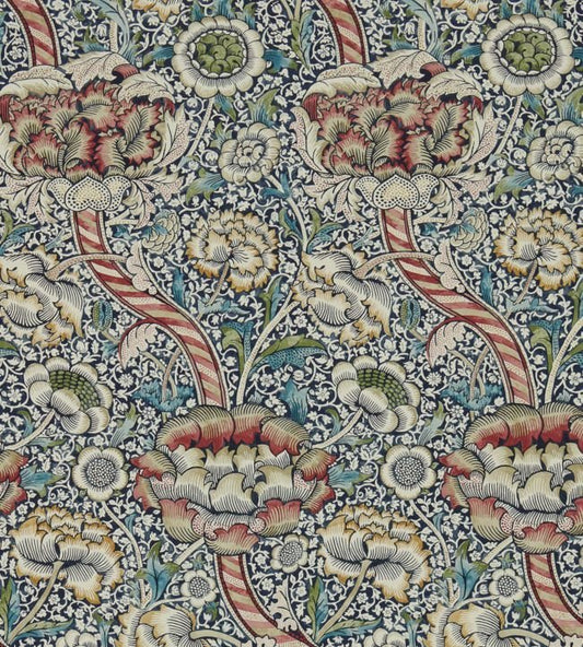 Wandle Wallpaper - Indigo/Madder - 216420 - Morris & Co - Premier Wallcovering