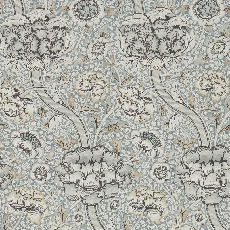 Wandle Wallpaper - Grey/Stone - Morris & Co - 216826 - Premier Wallcovering
