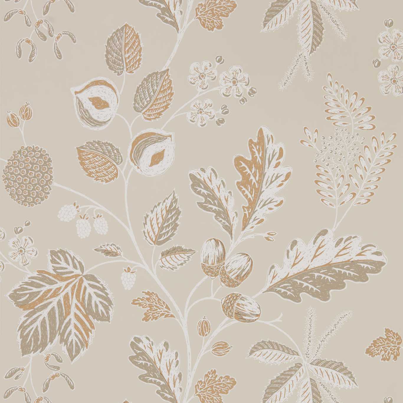 Warwick Wallpaper - Linen - Sanderson - DYSI216616 - Premier Wallcovering