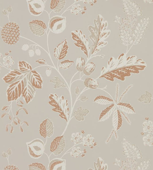 Warwick Wallpaper - Taupe - DYSI216615 - Sanderson - Premier Wallcovering