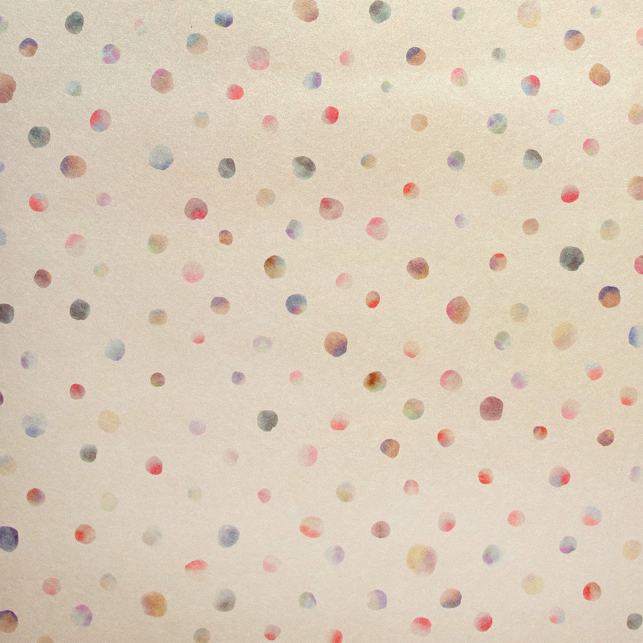 Watercolor Dots Great Kids Wallpaper - Beige - Hohenberger - 26838 - Premier Wallcovering