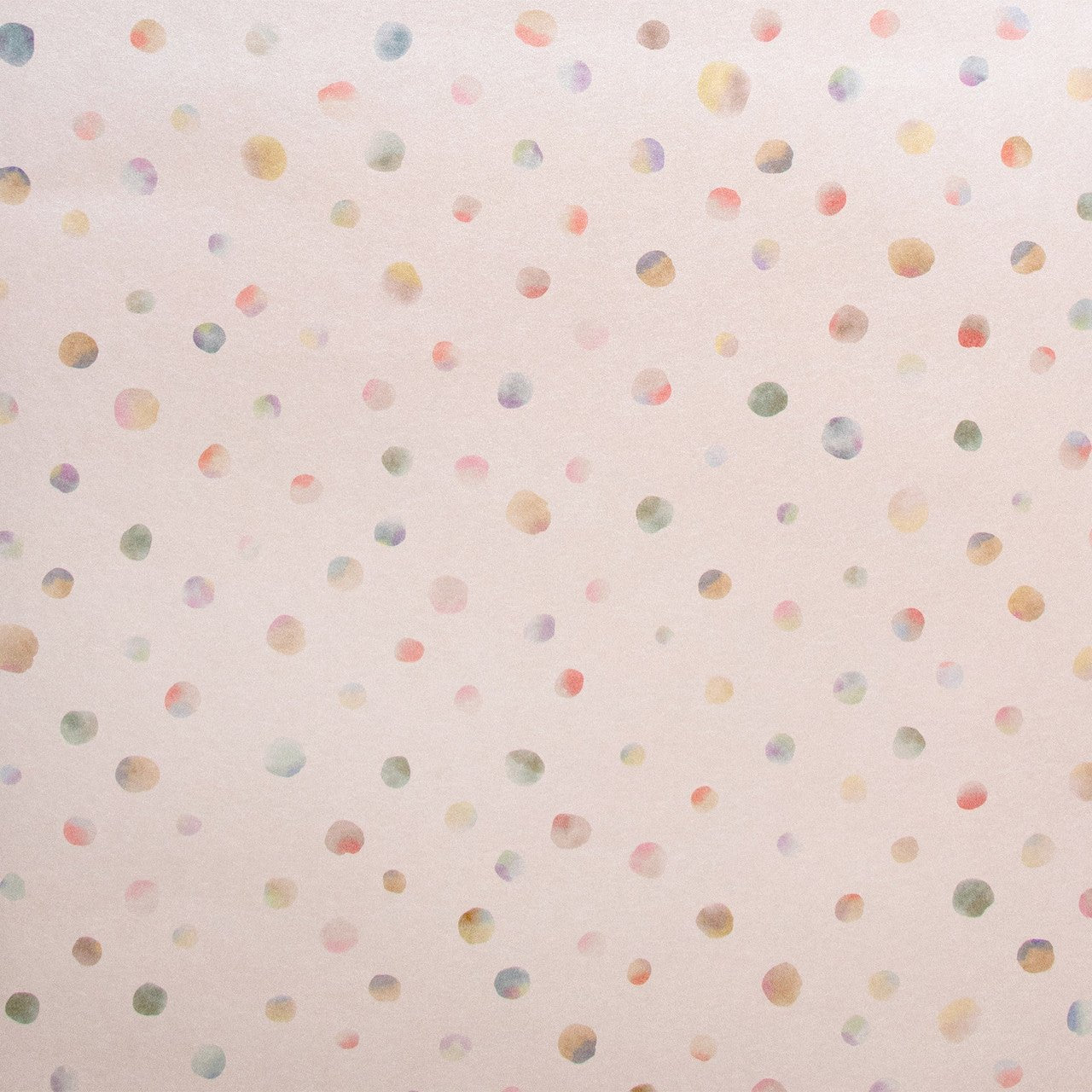 Watercolor Dots Great Kids Wallpaper - Rose - Hohenberger - 26835 - Premier Wallcovering