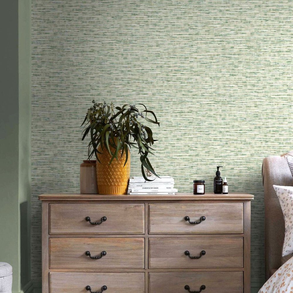 Watercolour Abstract Wallpaper - Green - Next - 118324 - Premier Wallcovering