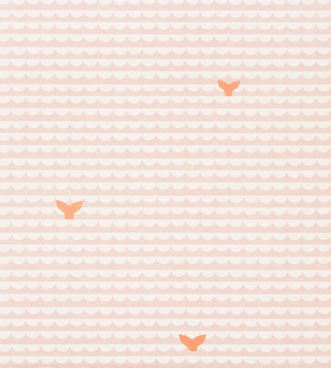 We Sailed Away Wallpaper - Guava - Christopher Farr Cloth - CFW225 - 24 - Premier Wallcovering