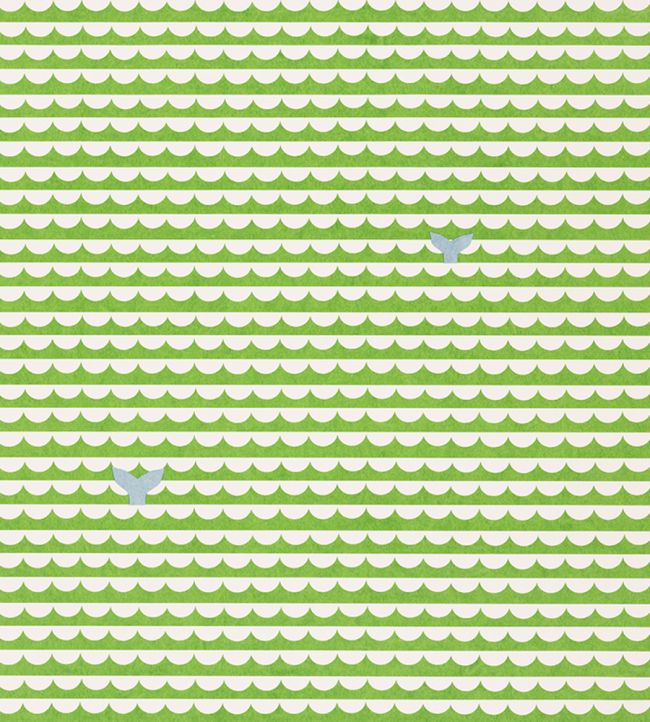 We Sailed Away Wallpaper - Grass - Christopher Farr Cloth - CFW225 - 22 - Premier Wallcovering