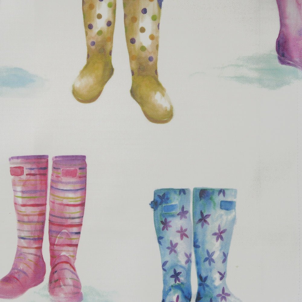 Welly Boots Wallpaper - Cream - Voyage Maison - WELLYBO/WPO/CRE - Premier Wallcovering