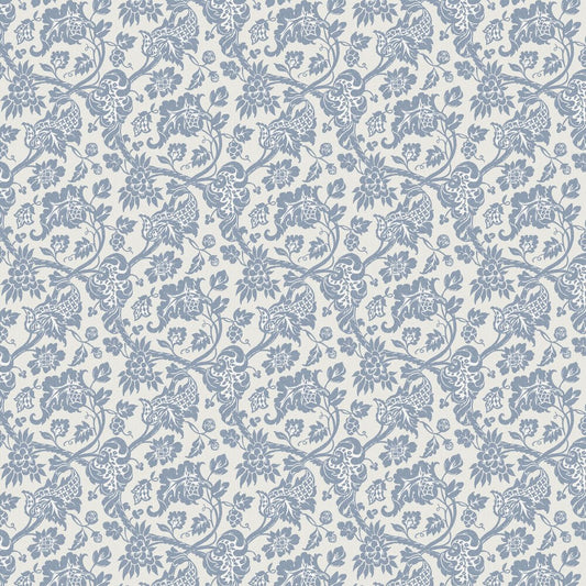 Westcombe Wallpaper - Oxford Blue - Timothy Wilman - TW2574 - Premier Wallcovering