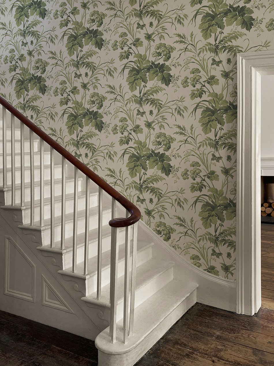 Where The Wildflowers Grow Wallpaper - Sage - Divine Savages - DVS164-WLD-FLOW-SAGE-WR - Premier Wallcovering