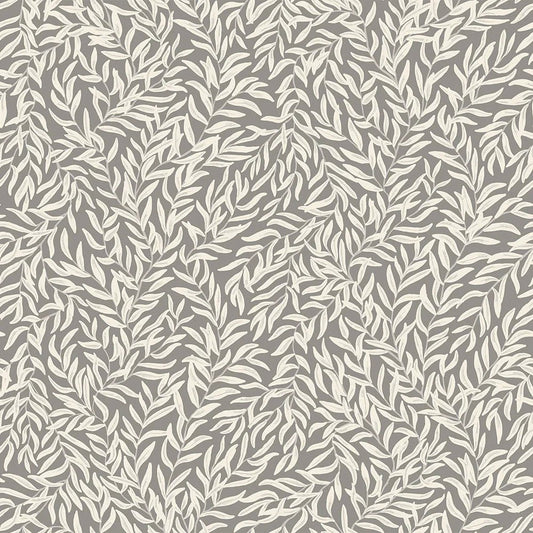 Whimsical Willow Wallpaper - Linen on Earl Grey - LAN100024 - Lucie Annabel - Premier Wallcovering