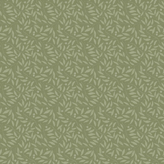 Whispering Leaves Wallpaper - Olive Tree - LAN100374 - Lucie Annabel - Premier Wallcovering