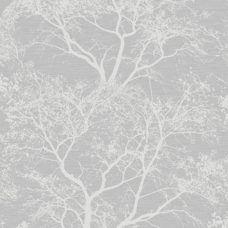 Whispering Trees Wallpaper - Grey - Holden Décor - 65401 - Premier Wallcovering