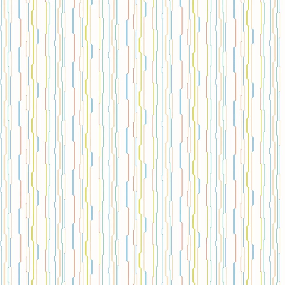 Wibble Wobble Wallpaper - Marshmallow - Ohpopsi - WGU50116W - Premier Wallcovering